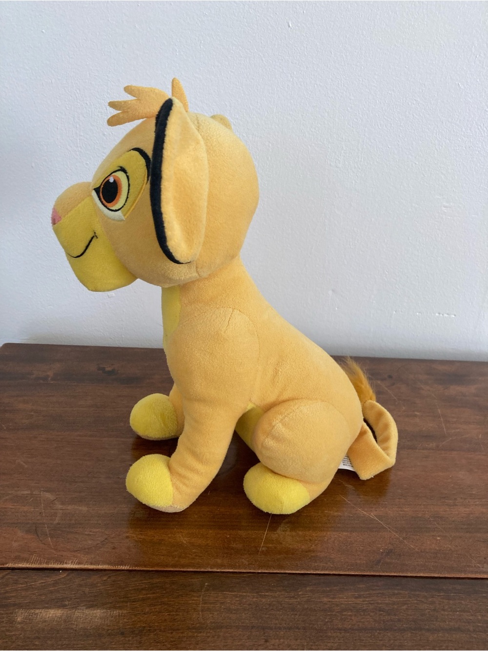 Simba Plush Stuffed Toy - Yellow Kids Plush - Picture 2 of 8